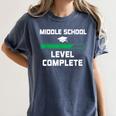 Middle School Graduation Shirt 8th Grade Women's Comfort Colors T-Shirt Denim