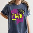 Miss 5th Grade Shirt 5 Grad Kids Girl Graduation School Women's Comfort Colors T-Shirt Denim