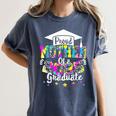 Mother Of a 2025 Graduate Tie Dye Class Senior Graduation 25 Women's Comfort Colors T-Shirt Denim