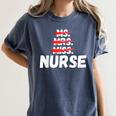 MsMrs Miss NURSE Nursing Graduation Women's Comfort Colors T-Shirt Denim