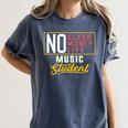 Music Major Student Shirt Graduation College Women's Comfort Colors T-Shirt Denim