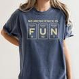 Neuroscience Major Neuroscientist Graduation Women's Comfort Colors T-Shirt Denim