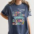 Next Stop 2nd Grade 1st First Grade Graduation Last Day Women's Comfort Colors T-Shirt Denim