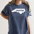 North Carolina Nursing Nurse Graduation Women's Comfort Colors T-Shirt Denim
