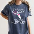 Nurse Florida RN CNA LPN Nursing Student Graduation Women's Comfort Colors T-Shirt Denim