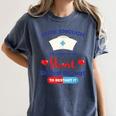 Nurse Tshirt Graduation Nursing School Birthday Women's Comfort Colors T-Shirt Denim