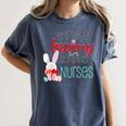 Nurse LPN RN CNA Easter Graduation Nursing 2021 Women's Comfort Colors T-Shirt Denim