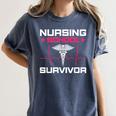 Nursing School Graduation Shirt Women's Comfort Colors T-Shirt Denim