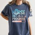 Nursing Student Art Men Women NICU Graduation Future Nurse Women's Comfort Colors T-Shirt Denim
