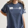 PhD Graduation Doctorate Student Graduate Women's Comfort Colors T-Shirt Denim