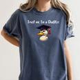 PhD Graduation Trust Me I'm a Doctor For PhD Graduate Women's Comfort Colors T-Shirt Denim