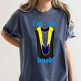 PhD Hood Graduation Shirt Doctorate Degree Doctoral Women's Comfort Colors T-Shirt Denim