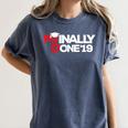 Phinally Done Graduation 2019 Phd Shirt Women's Comfort Colors T-Shirt Denim