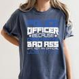 Police Officer Saying Academy Graduation Women Men Women's Comfort Colors T-Shirt Denim