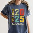 Pre-K Grad 2025 Pre-K Kids Prek Graduation Women's Comfort Colors T-Shirt Denim