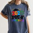 Pre-K Graduate 2025 Preschool Graduation Class Of 2025 Kids Women's Comfort Colors T-Shirt Denim