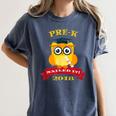 Pre-K Graduation 2018 Cute Owl Women's Comfort Colors T-Shirt Denim