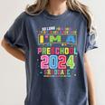 Pre School Graduation Idea For Kids & Preschool Graduation Women's Comfort Colors T-Shirt Denim