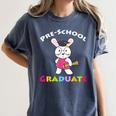 Preschool Graduate Kids T Shirt Pre-K Graduation Women's Comfort Colors T-Shirt Denim