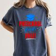Preschooler Graduation Grad Cap Preschool Grads Rule Women's Comfort Colors T-Shirt Denim