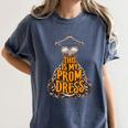Prom Dress Prom Night Graduation Women's Comfort Colors T-Shirt Denim