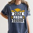 Prom Squad 2024 High School Graduation Party Premium Women's Comfort Colors T-Shirt Denim