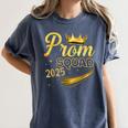 Prom Squad Graduation Class Of 2025 Party Women's Comfort Colors T-Shirt Denim