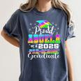 Proud Abuela Of Preschool Graduate 2025 Graduation Women's Comfort Colors T-Shirt Denim
