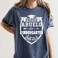 Proud Abuelo Of a Kindergarten Grad Grandpa Graduation Shirt Women's Comfort Colors T-Shirt Denim