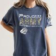 Proud Army Brother-In-Law US Army Graduation Brother-In-Law Women's Comfort Colors T-Shirt Denim