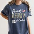 Proud Army Godmother Army Graduation Godmother US Army Women's Comfort Colors T-Shirt Denim