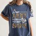 Proud Army National Guard Son National Guard Graduation Women's Comfort Colors T-Shirt Denim