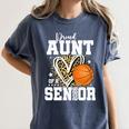 Proud Aunt Of A 2026 Senior Basketball Graduation Leopard Premium Tri-Blend Women's Comfort Colors T-Shirt Denim Proud Aunt Of A 2026 Senior Basketball Graduation Leopard Premium Tri-Blend Women's Comfort Colors T-Shirt Denim