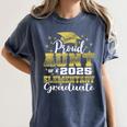 Proud Aunt Of 5th Grade Graduate 2025 Elementary Graduation Women's Comfort Colors T-Shirt Denim