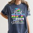 Proud Bff Of PreK School Graduate 2024 Graduation Bff Premium Women's Comfort Colors T-Shirt Denim