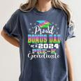 Proud Bonus Dad Of PreK School Graduate 2024 Graduation Premium Women's Comfort Colors T-Shirt Denim