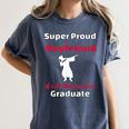 Proud Boyfriend Of 2018 Graduate Dabbing Graduation Women's Comfort Colors T-Shirt Denim
