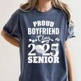 Proud Boyfriend Class Of 2025 Graduation Senior 2025 Golf Women's Comfort Colors T-Shirt Denim