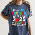 Proud Brother Of a 2025 Preschool Graduate Graduation Women's Comfort Colors T-Shirt Denim