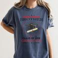 Proud Brother The Class Of 2019 Graduate Graduation Shirt Women's Comfort Colors T-Shirt Denim