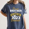 Proud Brother Of a Class Of 2023 Graduate Senior Graduation Women's Comfort Colors T-Shirt Denim