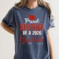 Proud Brother Of a Class Of 2026 Graduate For Graduation Women's Comfort Colors T-Shirt Denim