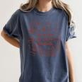 Proud Class Of 2026 Graduate Doodle Senior Graduation Premium Tri-Blend Women's Comfort Colors T-Shirt Denim