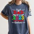 Proud Dad Of A 2023 5th Grade Graduate Graduation Family Women's Comfort Colors T-Shirt Denim