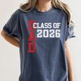 Proud Dad Of A 2026 Graduate Grad Senior Father Graduation Women's Comfort Colors T-Shirt Denim