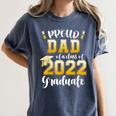 Proud Dad Of a Class Of 2022 Graduate Graduation 2022 Women Women's Comfort Colors T-Shirt Denim