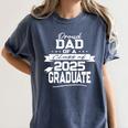 Proud Dad Class Of 2025 Graduate Graduation Ceremony Women's Comfort Colors T-Shirt Denim