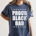 Proud Dad Father's Day Graduation Holiday Women's Comfort Colors T-Shirt Denim