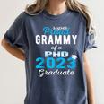 Proud Grammy Class Of 2023 PHD Graduate Doctorate Graduation Women's Comfort Colors T-Shirt Denim