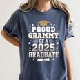 Proud Grammy Of A Class Of 2025 Graduate Senior Graduation Women's Comfort Colors T-Shirt Denim